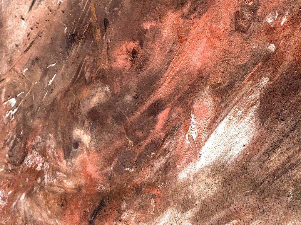 Carezze. Colour and texture detail.