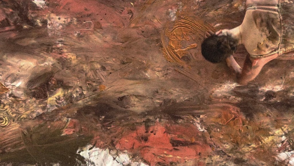 Carezze. Performance frame.